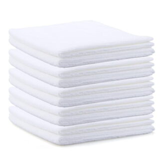 microfibre towel white