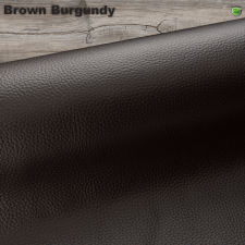 brown burgundy leather colour