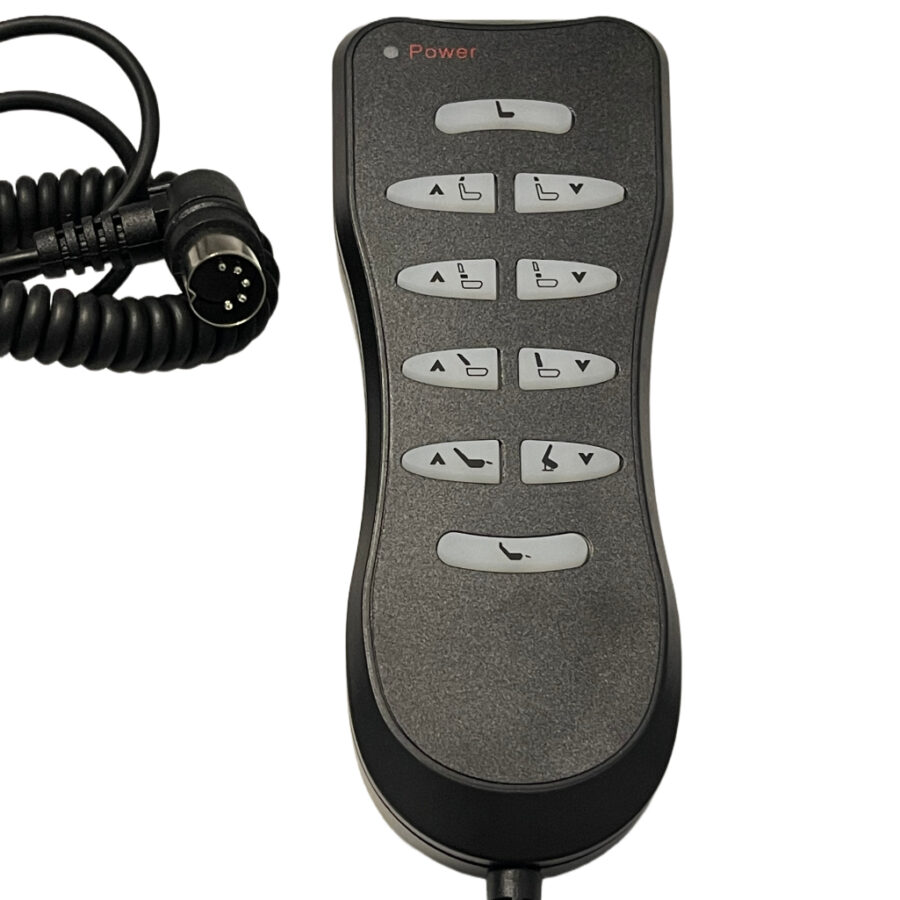 eMoMo 10 Button Lift Chair Remote with 5 pin plug